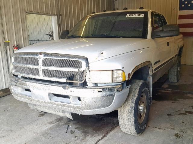 1B7KF23Z2XJ613884 - 1999 DODGE RAM 2500 WHITE photo 2