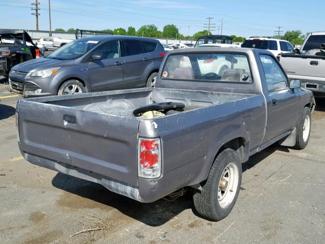 4TARN81A1PZ070378 - 1993 TOYOTA PICKUP 1/2 GRAY photo 4