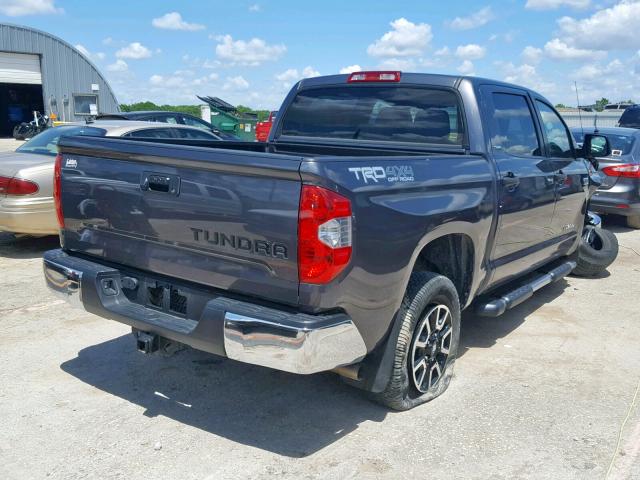 5TFDW5F1XGX568917 - 2016 TOYOTA TUNDRA CRE GRAY photo 4