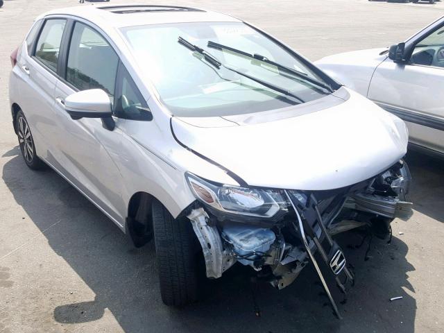 3HGGK5H85FM753062 - 2015 HONDA FIT EX SILVER photo 1