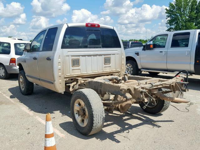 3D7KS28DX7G703381 - 2007 DODGE RAM 2500 S Gümüş foto 3