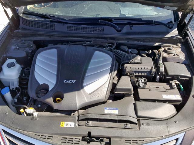 KMHFG4JG1FA463238 - 2015 HYUNDAI AZERA BROWN photo 7