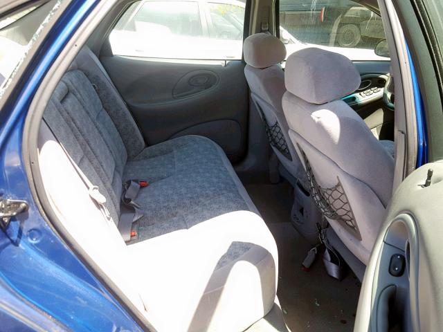 1FALP52U2TG157830 - 1996 FORD TAURUS GL BLUE photo 6