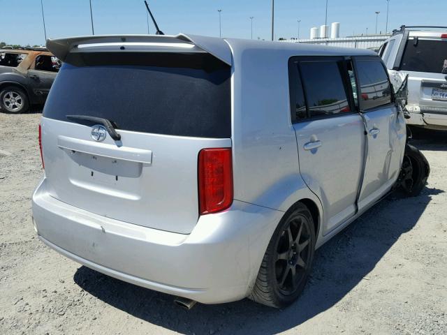 JTLKE50E791070688 - 2009 TOYOTA SCION XB 银色 照片 4