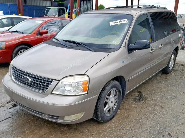 2FMZA52235BA06683 - 2005 FORD FREESTAR S BEIGE photo 2