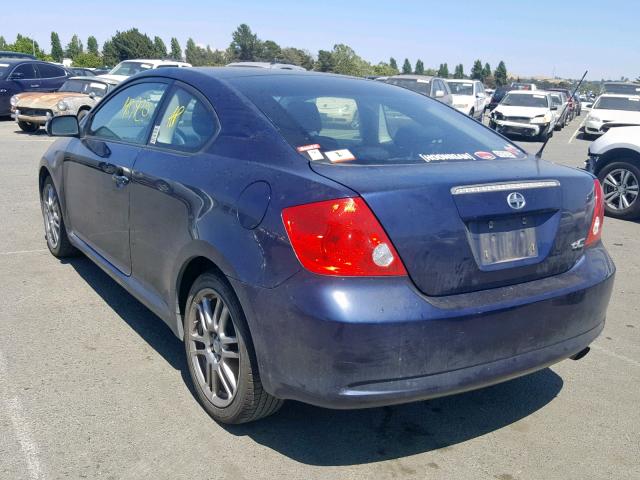 JTKDE177070188159 - 2007 TOYOTA SCION TC 蓝色 照片 3