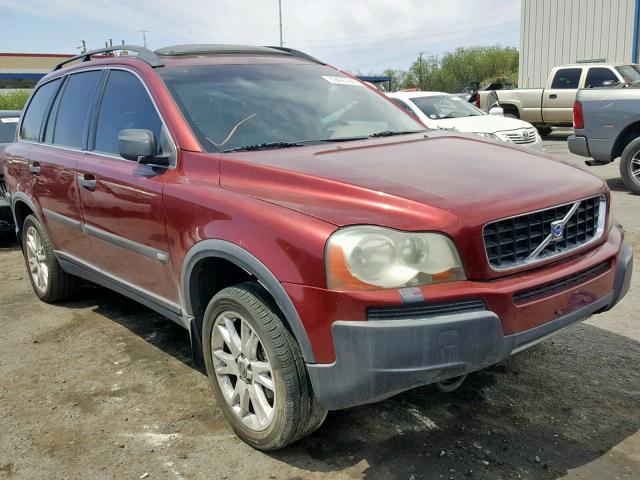 YV1CZ91H741052411 - 2004 VOLVO XC90 T6 RED photo 1