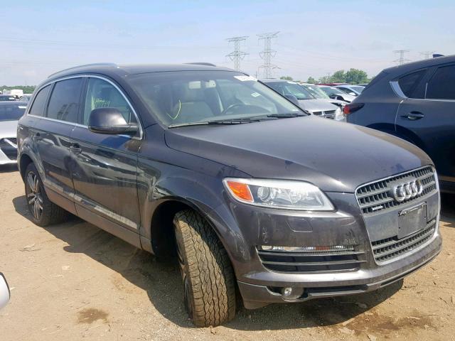 WA1BY74L78D043036 - 2008 AUDI Q7 3.6 QUA GRAY photo 1