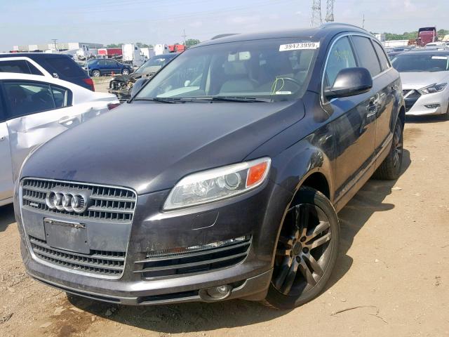 WA1BY74L78D043036 - 2008 AUDI Q7 3.6 QUA GRAY photo 2