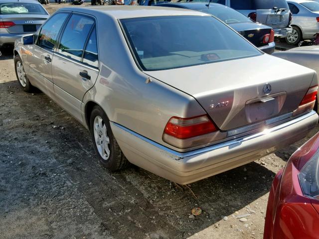 WDBGA43G8WA389242 - 1998 MERCEDES-BENZ S 420 BEIGE photo 3