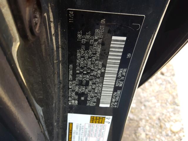 JTLKT324X54011111 - 2005 TOYOTA SCION XB Qara foto 10