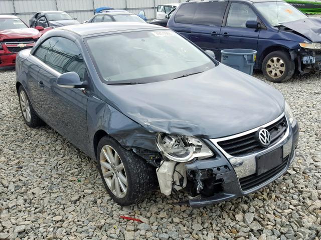 WVWBA71F87V007048 - 2007 VOLKSWAGEN EOS 2.0T GRAY photo 1