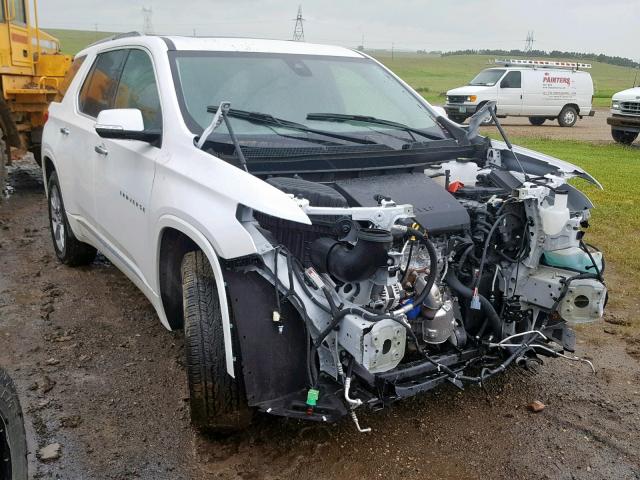 1GNEVKKW9KJ206376 - 2019 CHEVROLET TRAVERSE P WHITE photo 1