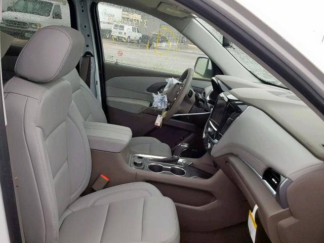 1GNEVKKW9KJ206376 - 2019 CHEVROLET TRAVERSE P WHITE photo 5