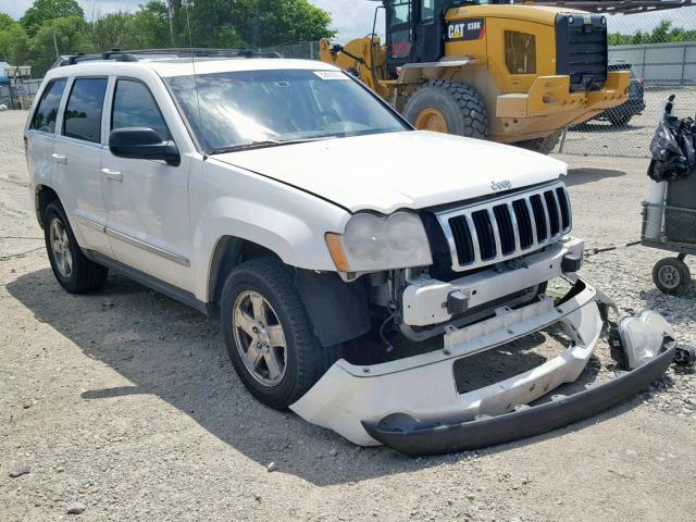 1J4HR58255C592264 - 2005 JEEP GRAND CHER WHITE photo 1