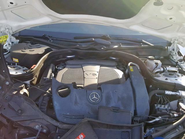 WDDHF5KB5EA837587 - 2014 MERCEDES-BENZ E 350 WHITE photo 7