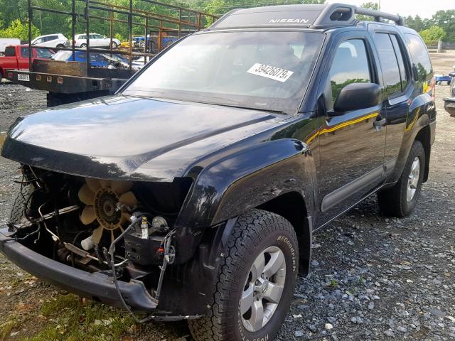 5N1AN0NW3DN813792 - 2013 NISSAN XTERRA X BLACK photo 2