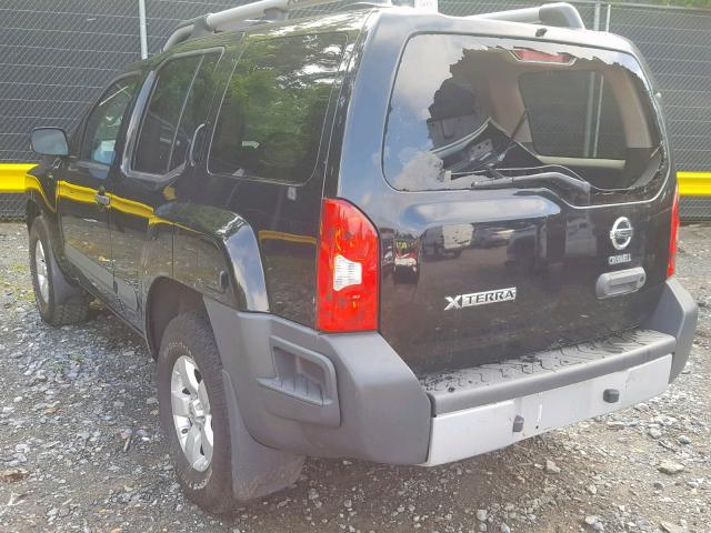 5N1AN0NW3DN813792 - 2013 NISSAN XTERRA X BLACK photo 3