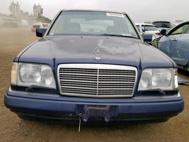 WDBEA34E0SC216697 - 1995 MERCEDES-BENZ E 420 BASE BLUE photo 9