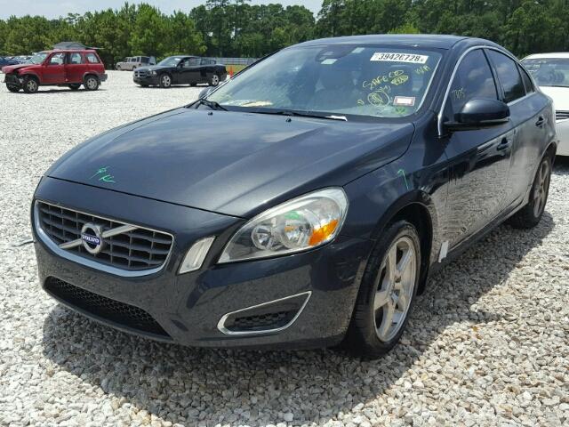 YV1622FS0C2115614 - 2012 VOLVO S60 T5 GRAY photo 2