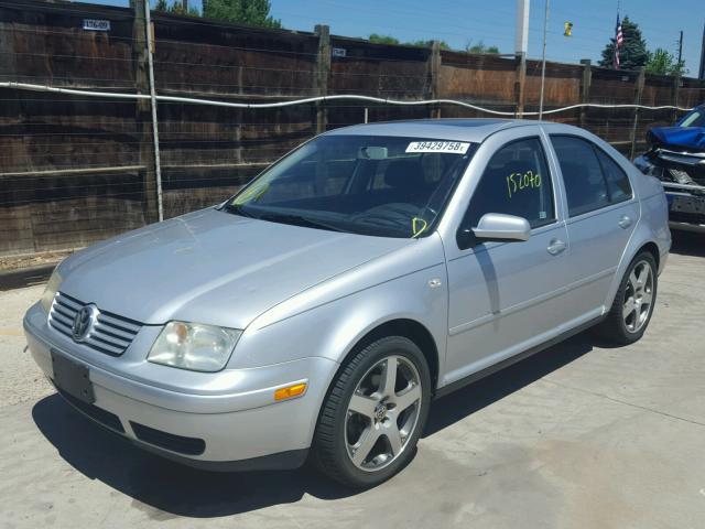 3VWVH69M13M077207 - 2003 VOLKSWAGEN JETTA GLI SILVER photo 2