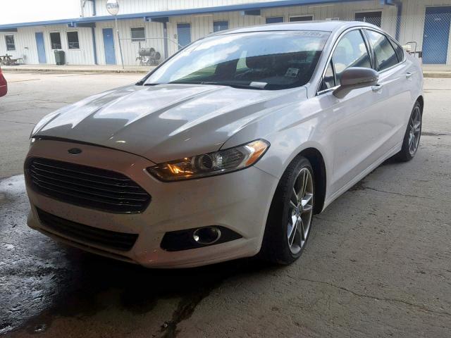 3FA6P0K92DR114370 - 2013 FORD FUSION TIT WHITE photo 2