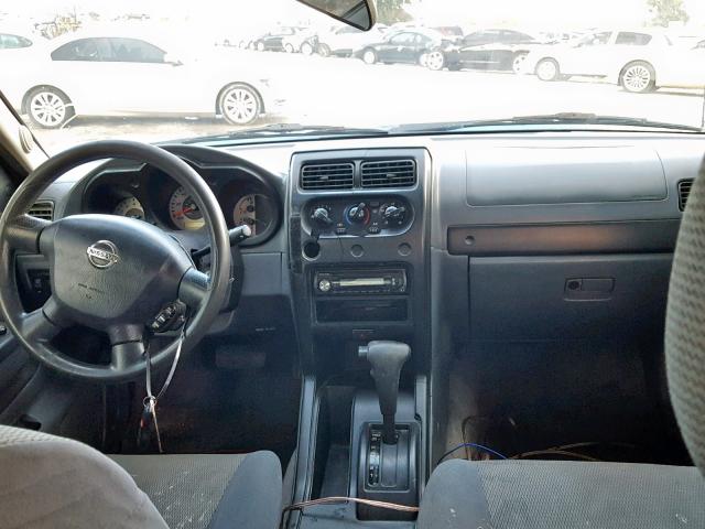 1N6ED27T24C482560 - 2004 NISSAN FRONTIER C BLUE photo 9