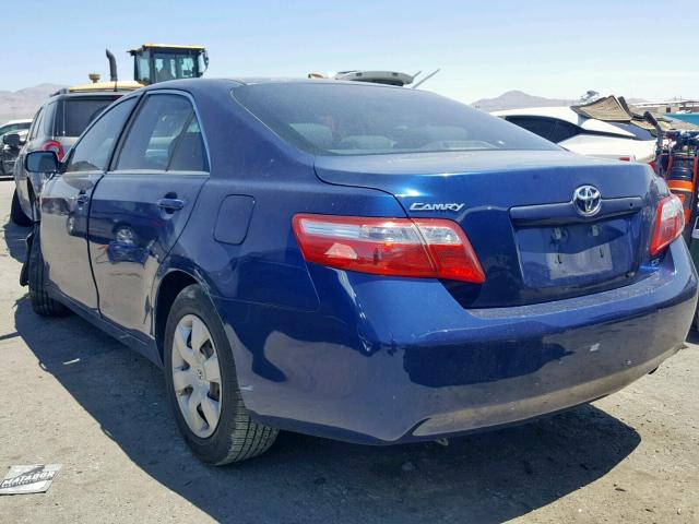 JTNBE46K273038862 - 2007 TOYOTA CAMRY NEW BLUE photo 3