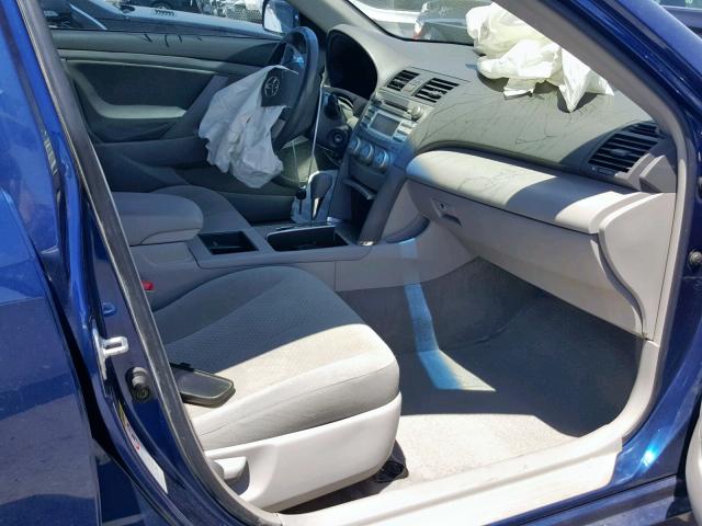 JTNBE46K273038862 - 2007 TOYOTA CAMRY NEW BLUE photo 5