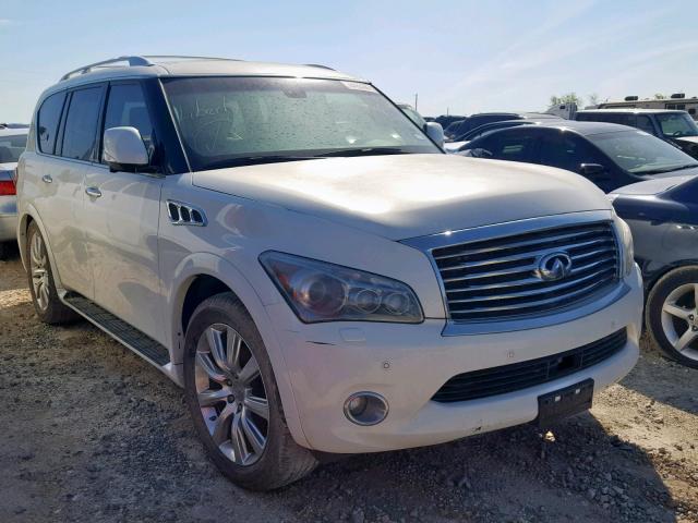 JN8AZ2NF8D9550068 - 2013 INFINITI QX56 WHITE photo 1