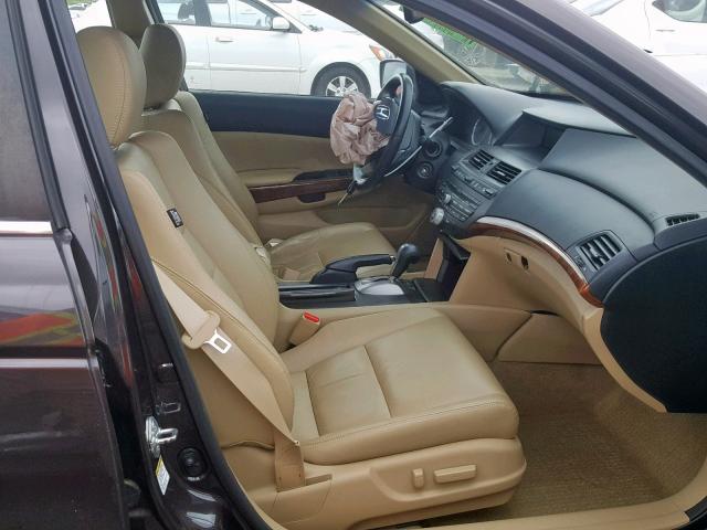 1HGCP3F85BA011968 - 2011 HONDA ACCORD EXL BROWN photo 5