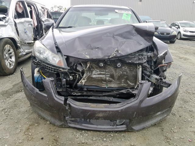 1HGCP3F85BA011968 - 2011 HONDA ACCORD EXL BROWN photo 7