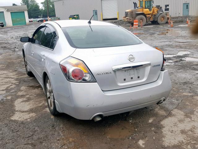 1N4CL2AP0AC191405 - 2010 NISSAN ALTIMA HYB SILVER photo 3