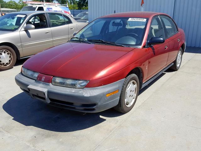 1G8ZF5286WZ294296 - 1998 SATURN SL RED photo 2