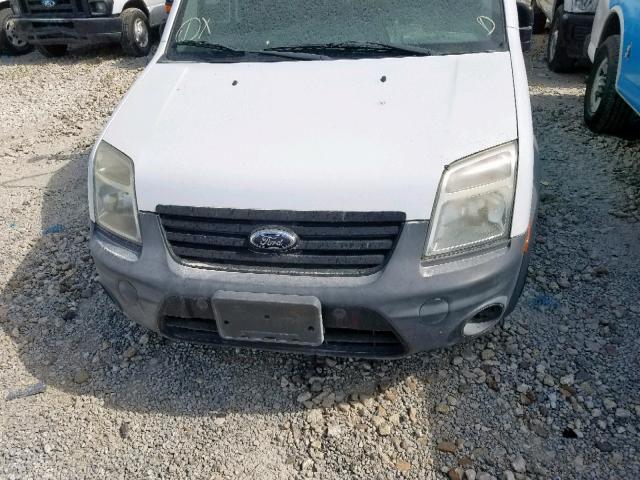 NM0LS7AN4CT083488 - 2012 FORD TRANSIT CO WHITE photo 9