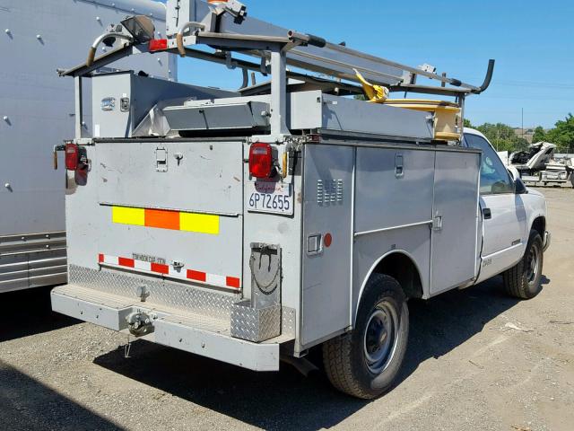 1GBGC34R8YR227402 - 2000 CHEVROLET C3500 WHITE photo 4