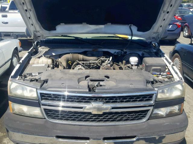 1GCEC14XX7Z149757 - 2007 CHEVROLET SILVERADO WHITE photo 7