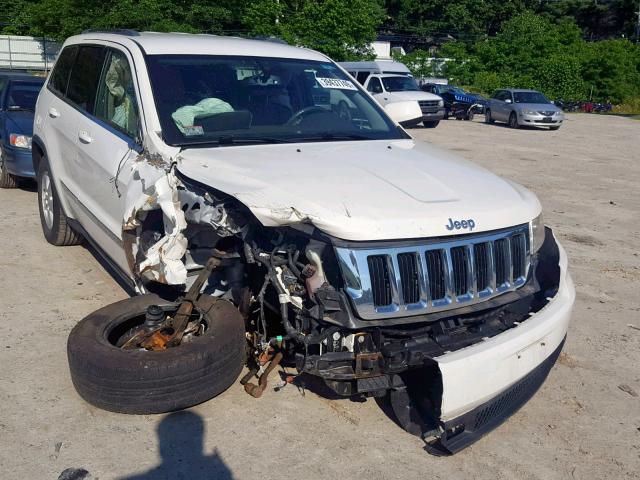 1J4RR4GG4BC556542 - 2011 JEEP GRAND CHER WHITE photo 1