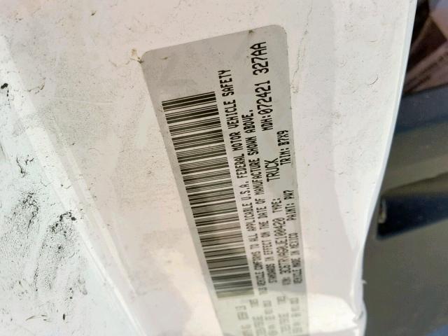 3C6TRVAG0JE100420 - 2018 RAM PROMASTER 白色 照片 10