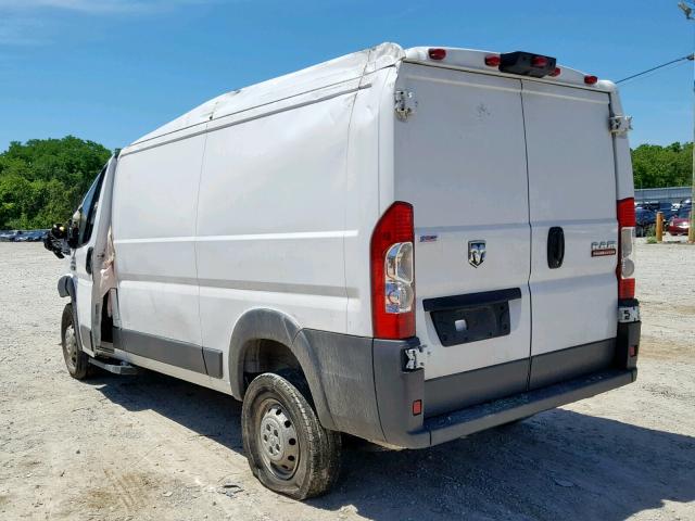 3C6TRVAG0JE100420 - 2018 RAM PROMASTER 白色 照片 3