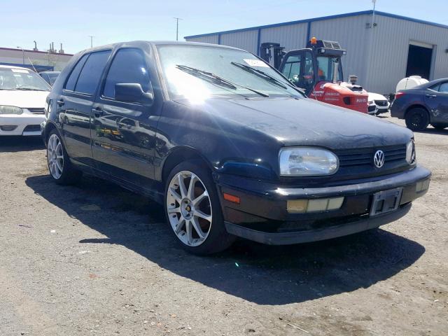 3VWFB81H7VM021257 - 1997 VOLKSWAGEN GOLF GL BLACK photo 1