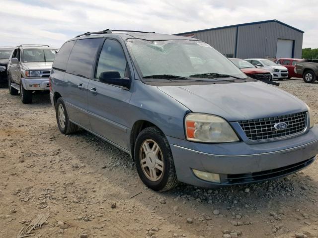 2FMZA522X4BB00140 - 2004 FORD FREESTAR S BLUE photo 1