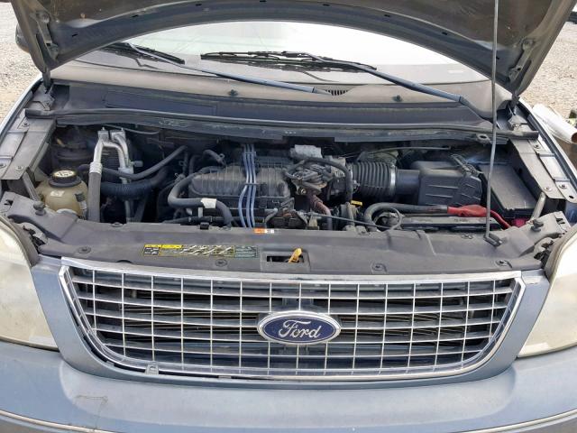 2FMZA522X4BB00140 - 2004 FORD FREESTAR S BLUE photo 7