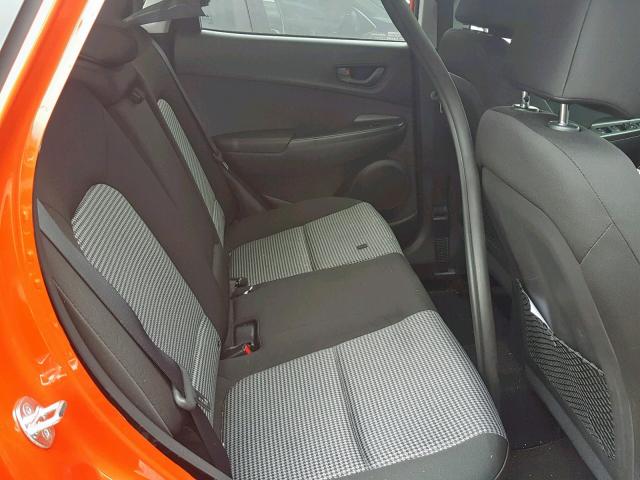 KM8K2CAA8KU236690 - 2019 HYUNDAI KONA SEL ORANGE photo 6