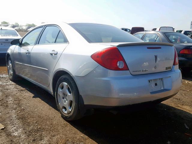 1G2ZF55B864265154 - 2006 PONTIAC G6 SE SILVER photo 3