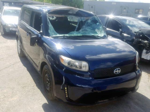 JTLKE50E081031844 - 2008 TOYOTA SCION XB 蓝色 照片 1