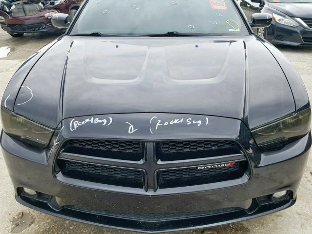 2C3CDXHG1DH643488 - 2013 DODGE CHARGER SX BLACK photo 9