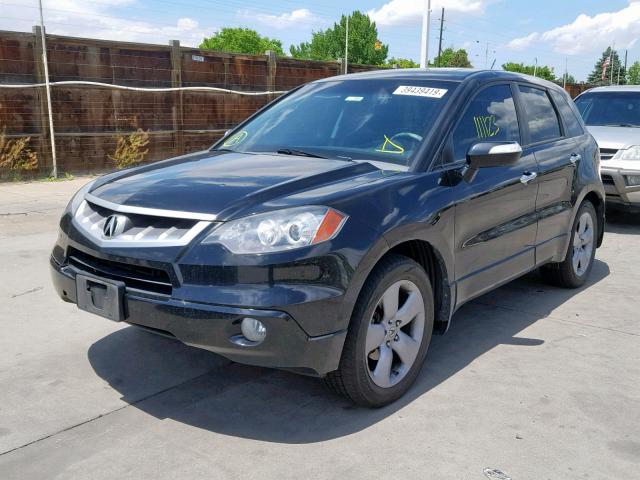 5J8TB18518A018463 - 2008 ACURA RDX TECHNO BLACK photo 2