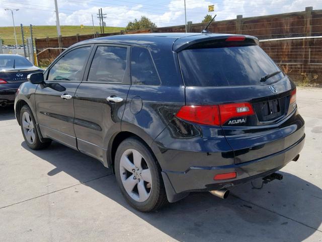 5J8TB18518A018463 - 2008 ACURA RDX TECHNO BLACK photo 3