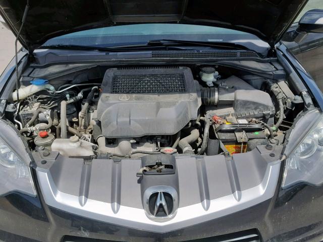 5J8TB18518A018463 - 2008 ACURA RDX TECHNO BLACK photo 7